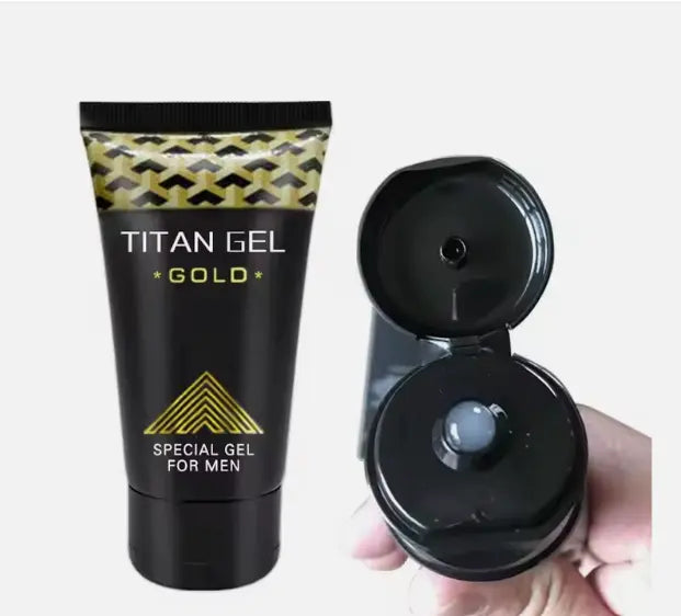 Titan Gel GOLD for Men, Original Product Titan Gel Gold for Men Original. Male Natural Massage Cream, 50ml - Urban Glow Mama