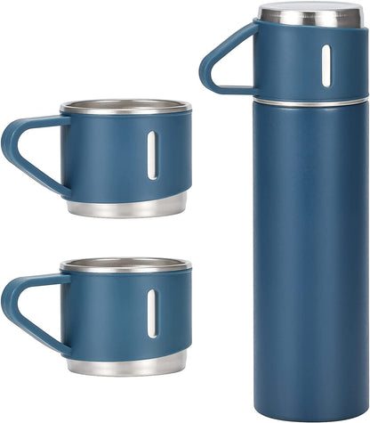 Premium Vacuum Flask Set – Stainless Steel Insulated Bottles for Hot & Cold Drinks Urban Glow Mama