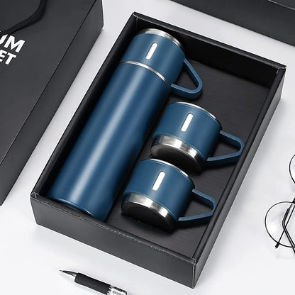 Premium Vacuum Flask Set – Stainless Steel Insulated Bottles for Hot & Cold Drinks Urban Glow Mama
